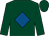 Dark green, royal blue diamond (Heart Of The South Racing 122)