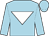 Light blue, white inverted triangle (Mr W P Drew)