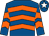 Royal blue & orange chevrons, royal blue cap, white star (Joseph Duke)