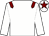 White, maroon epaulettes, maroon star on cap (Gerard J Murphy)