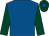 Royal blue, dark green sleeves, dark green cap, royal blue star (Alan Halsall)