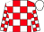 Red and white check, white cap (Tim Syder)