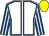 White, royal blue seams, royal blue and white striped sleeves, yellow cap (Mr Jimmy Kay)