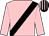 Pink, black sash, black and pink striped cap (Jim Horgan And Partner)