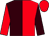 Brown and red (halved), sleeves reversed, red cap (R J H Limited And Ruth Carr)