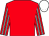 Red, grey striped sleeves, white cap (The Vacuum Pouch Company Limited)