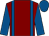 Maroon, royal blue braces, sleeves and cap (New Confidence Partnership)