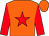 Orange, red star and sleeves (Dr S P Hargreaves)
