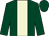Dark green, beige stripe (The Adlestrop Club)