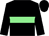 Black, light green hoop (Mr J Stevenson)