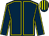 Dark blue, yellow seams, striped cap (Vaughan-jones, Bailey & Mellor)