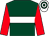 Dark green, white hoop, red sleeves, white and dark green hooped cap (Mr David Gibbons)