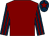 Maroon, dark blue & maroon striped sleeves, dark blue cap, maroon star (Bitview Partnership)