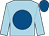 Light blue, royal blue disc, royal blue cap (Any Port In A Storm)