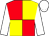 Red and yellow (quartered), white sleeves and cap (Mr Jeremy Hulme)