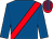Royal blue, red sash, red and royal blue striped cap (The Pygmalion Syndicate)