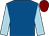 Royal blue, light blue sleeves, maroon cap (The Deeside Partnership)