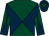 Dark green and dark blue diabolo, dark blue cap, dark green star (Mr R J Bevis)