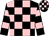 Black and pink check, hooped sleeves (Christine Dunnett Racing (arryzona))