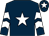 Dark blue, white star, white chevrons on sleeves, white star on cap (The Tipp Ramblers Partnership)