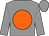 Grey, orange disc, grey cap (Gary Devlin & Ms Hazel McGuinness)