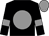 Black, grey disc, armlets and cap (Mr Andrew Dick)