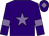 Purple, mauve star, armlets and diamond on cap (Mr John Robinson)