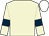 BEIGE, DARK BLUE armlets, WHITE cap (Hambleton Racing Ltd Xxxv & E Burke)