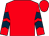 Red, dark blue chevrons on sleeves (R Mortlock & Chill Out Syndicate)