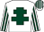 White, dark green cross of lorraine, striped sleeves and cap (Alan Fairhurst & David Fairhurst)