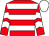 Red & white hoops, white chevrons on sleeves, white cap (Daniel Kissane & Michael Rawley)