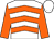 White, orange chevrons, orange sleeves (Wildcat Racing Stable, Llc)