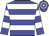 Blue, white hoops
