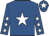 ROYAL BLUE, white star, white stars on sleeves, white star on cap