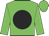Green, black ball