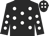 Black, white dots