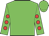 Green, red spots on sleeves