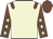 Beige, chocolate epaulets and sleeves, beige stars, chocolate cap