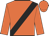 Orange, black sash