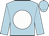 Light blue, white ball