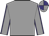 Grey, purple seams on sleeves, grey and purple quartered cap