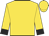 Gold, black cuffs on sleeves, gold cap