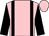 Pink, black braces, black sleeves