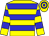 Yellow And Blue Hoops, Yellow Cap, blue hoops