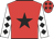 Red, black star, white sleeves, black diamonds, red cap, black stars (Mr Ronald Anthony Ryan)