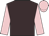 Brown, pink sleeves & cap (Thoroughbred Racing Syndicate/Bronsan Racing)