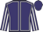 Purple, white seams, striped sleeves, purple cap (Derrick Smith & Mrs John Magnier & Michael Tabor)