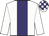 White, purple panel, check cap (Mrs J S Bolger & Frederik Tylicki)
