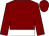 Maroon, white belt, white band on sleeves, maroon cap