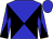 Blue And Black Diagonal Quarters, Blue Cap